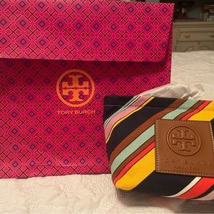 Brand new Tori Burch cosmetic bag